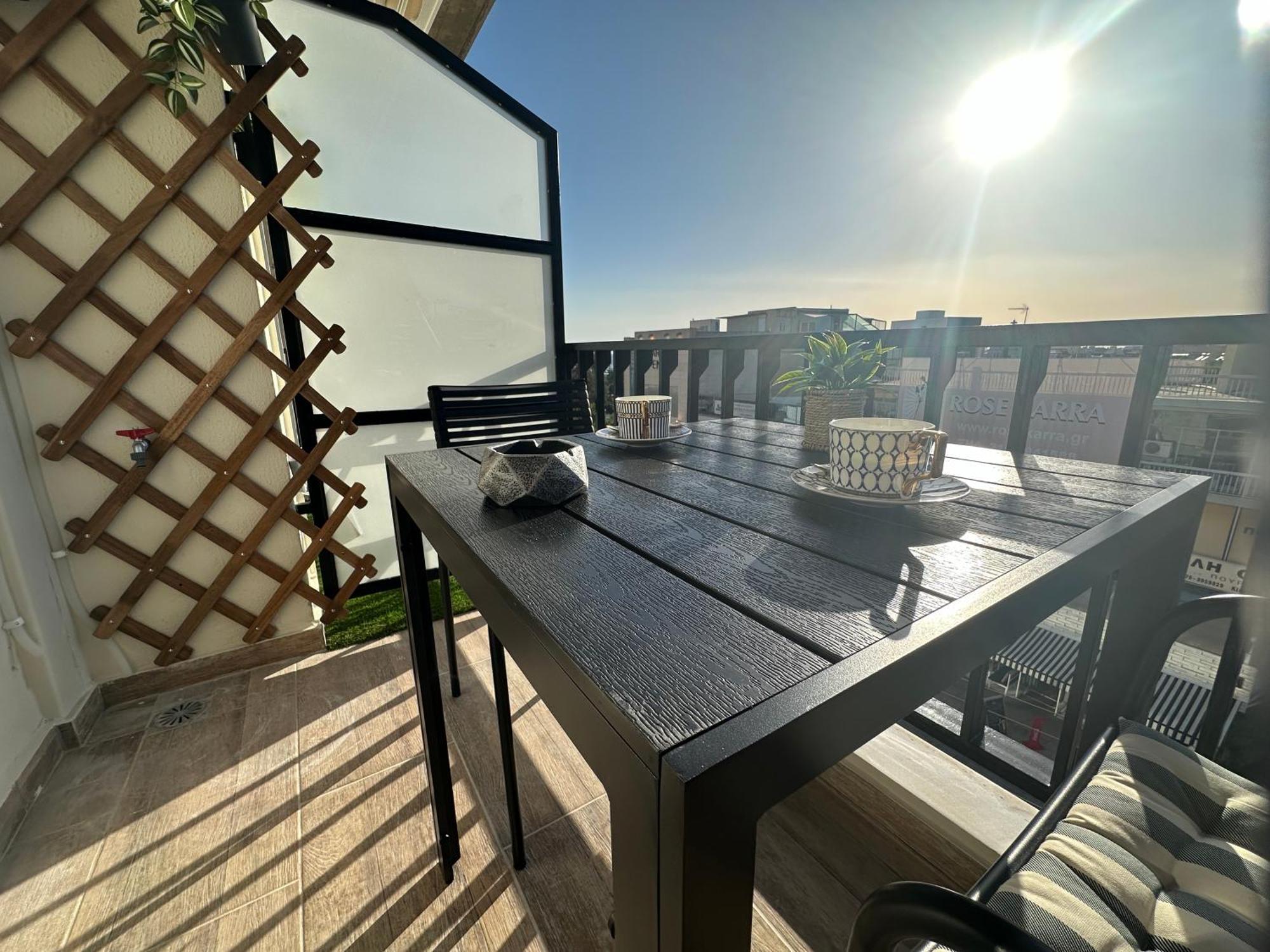 Glyfada Sunset Seaview Cozy Apartment A 아테네 외부 사진