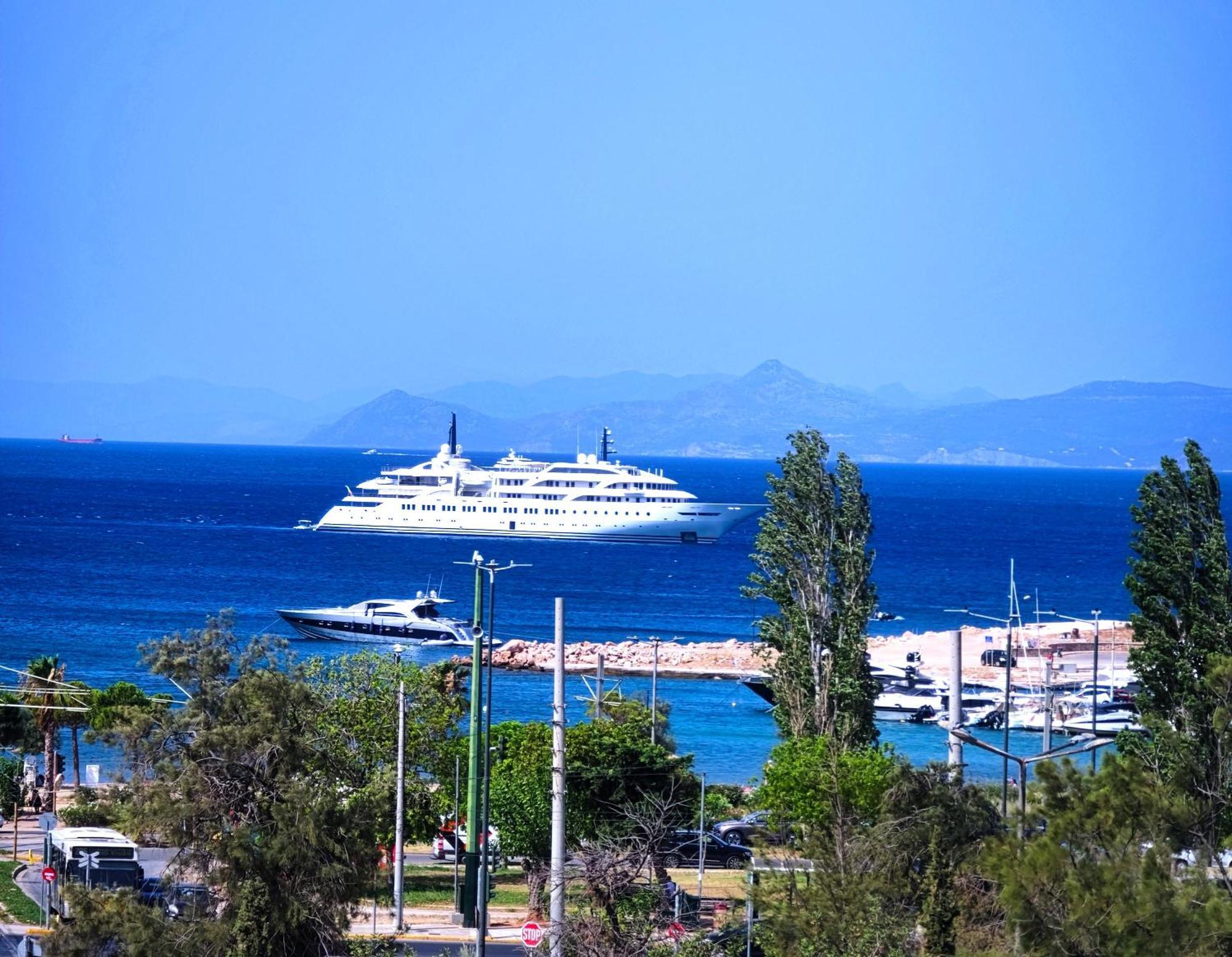 Glyfada Sunset Seaview Cozy Apartment A 아테네 외부 사진